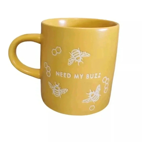 unbranded Other - Mug 16 fl oz Yellow Need My Buzz Bees Coffee Tea Cup Mug